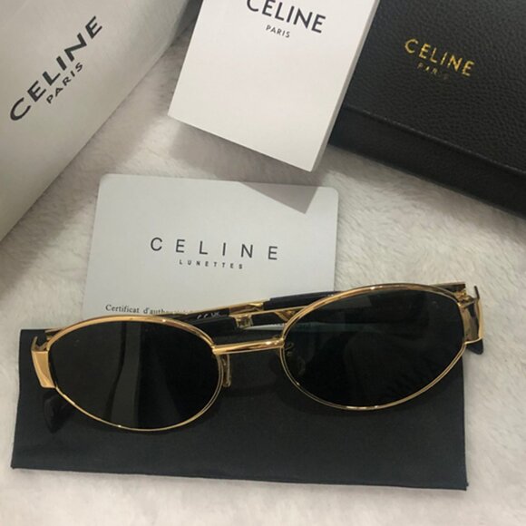 CELINE Triomphe Metal 01 sunglasses - Picture 1 of 6